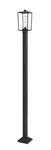 Sheridan 1-LIGHT Outdoor Post Mounted Fixture In Black. Fixed Price $778.00.
