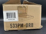 Z-lite Pier Mounts Outdoor Mount, 6X6X4", Oil Rubbed Bronze 533PM-ORB. Fixed Price $39.99.