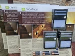 Capstone Lighting Motion Sensor Led Out/indoor Waterproof 3 Pack (total 9). Fixed Price $39.99.