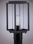 Progress Lighting Macstreet 13.5 In. 1-LIGHT Textured Black Steel Post. Fixed Price $56.95.