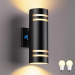 Shimr Modern Outdoor Wall Lights Dusk To Dawn, Aluminum Fixture.... Fixed Price $87.09.