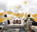 3D Clouds Yellow Sun 47064NA Wallpaper Murals Removable Fay. Fixed Price $213.39.