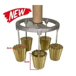 Special Offer 5IN1 Pie Tee Top Hat Tart Patty Shell Croustade Brass Copper Mold. Fixed Price $124.00.