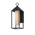 Maxim Lighting Aldous 1 Large Outdoor Wall Sconce, Black/white - 30073SWBK. Fixed Price $117.30.