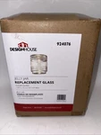 New Design House 924076 4"W Jelly Jar Clear Replacement Glass Shade. Fixed Price $19.99.