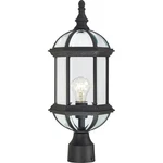 Nuvo Boxwood Light 19" Outdoor Post, Clear Glass, Text. Black 60-4976. Fixed Price $83.99.