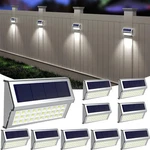 Roshwey Solar Lights Outdoor, 10 Pack 30 Led Fence Waterproof. Fixed Price $86.99.