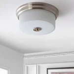 Safavieh Dalen Flush Mount White. Fixed Price $85.29.
