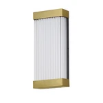 ET2 E30232-122 Acropolis 18" Tall Led Outdoor Wall Sconce Brass. Fixed Price $270.30.