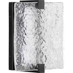 Progress Lighting Led Stone Glass Sconce Black Ada Wall. Fixed Price $79.95.