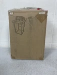 Lnc Matte Black Outdoor Wall 1-LIGHT Cage Modern Lantern. Fixed Price $37.46.