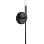 Progress Lighting Elara 5.75 In. 1-LIGHT Matte Black New Traditional Wall Sconce. Fixed Price $21.99.