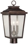 The Great Outdoors 72176-189 Irvington Manor 3 Light Post Bronze. Fixed Price $251.20.