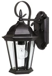 Capital Lighting 9726 Black Carriage House 1-LIGHT Outdoor Wall Sconce. Fixed Price $150.00.