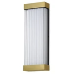 ET2 E30234-122 Acropolis 22" Tall Led Outdoor Wall Sconce Brass. Fixed Price $307.20.