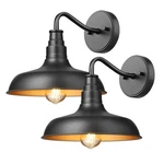 Farmhouse Sconce Dewenwils 10 In. Matte Black Outdoor Wall Lantern Light. Fixed Price $35.99.