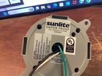 Sunlite Vapor Proof 41368/VTA100 Industrial Jar Fixture Wall Mount 100W Max 120V. Fixed Price $25.00.