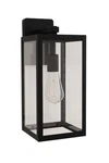 Craftmade ZA7114 Harris 16" Tall Outdoor Wall Sconce - Black. Fixed Price $109.80.
