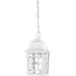 Nuvo Lighting 60/4931 Banyan 6.13 Inch White Outdoor Hanging Lantern. Fixed Price $67.99.