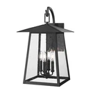 Z-lite 5015B Rainer 4 Light 23" Tall Marine Grade Outdoor Wall Black. Fixed Price $448.00.