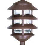 Nuvo Lighting 4 Louver Pagoda Garden , Old Bronze SF76-633. Fixed Price $44.99.