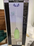Canarm Molly Pendant Light Fixture Green Glass. Brushed Pewter Finish A38. Fixed Price $12.67.