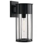 Kichler Camillo Outdoor 8" Light Wall Sconce, Textured Black - 59081BKT. Fixed Price $389.99.