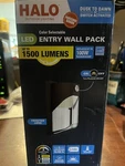 Halo 100- Watt Equivalent, Integrated Led, Bronze, Dusk To Dawn Wall Pack Light,. Fixed Price $39.99.