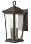 Hinkley Bromley 2-LIGHT Outdoor Small Wall Mount Oil Rubbed Bronze 2360OZ. Fixed Price $269.00.