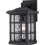 Quoizel SNN8408K 1-LIGHT Stonington Outdoor Lantern Mystic Black. Fixed Price $99.99.