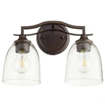Quorum Bath Vanity 5027-2-286 Jardin 2-LIGHT , Oiled Bronze. Fixed Price $60.00.