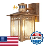 Xangqan Motion Sensor Outdoor Wall Lights White Dusk To Dawn Fixture For. Fixed Price $77.67.