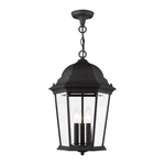 Livex Hamilton 3 Light 20" Outdoor Pendant Lantern, Textured Black 7569-14. Fixed Price $319.96.