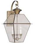Livex Lighting 2381-01 Westover Outdoor Wall Antique Brass. Fixed Price $469.96.