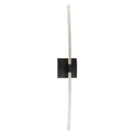 Kovacs P5501-L Archer 24" Tall Led Wall Sconce Compliant Coal / Brushed. Fixed Price $45.60.