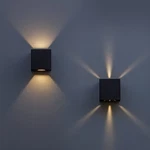 Lutec 2-PACK Led Up Down Modern Wall Lamp, Aluminum Anti-rust Outdoor Indoor.... Fixed Price $103.80.