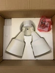 2-LIGHT Traditional Outdoor Wall Flood 8560702PM-15. No Bulbs Included. Fixed Price $40.00.