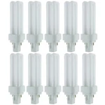 10 Pack Sunlite 13 Watt Pld 2-PIN Twin U-shaped Tube, GX23-2 Base, Daylight. Fixed Price $43.30.