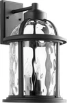 Quorum International 7760-4 Noir Winston 4-LIGHT 18"H Outdoor Wall Sconce. Fixed Price $351.00.