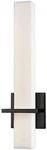 Kuzco Nepal 18W Led Wall Sconce - Black 18" Tall Modern Lighting Fixture. Fixed Price $307.99.