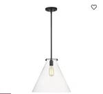 New Catryn 1 - Light Single Cone Pendant, Color: Midnight Great Deal. Fixed Price $109.49.