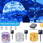 200/300LED Solar Fairy String Lights Copper Wire Outdoor Garden Xmas Party Decor. Fixed Price $61.99.