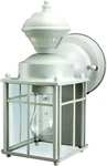 Heathco HZ-4132-MW White Bayside Mission Style Motion Activated Lantern, Bulb No. Fixed Price $107.39.
