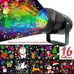 16 Patterns Led Christmas Projector Laser Light Landscape Garden Party Snow Lamp. Fixed Price $13.99.
