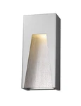 Millenial 1-LIGHT Outdoor Wall Sconce In Silver. Fixed Price $156.00.