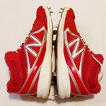 New Balance Mens 15 2E Red White Mid Cut Metal Baseball Cleats MB3000MR. Fixed Price $23.73.