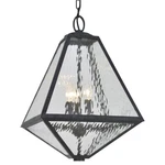 Crystorama Brian P. Flynn For Glacier 3-LT Chandelier, Black GLA-9705-WT-BC. Fixed Price $448.00.