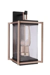 Craftmade ZA6524 Metalwork Light 22" Tall Outdoor Wall Sconce - Midnight /. Fixed Price $453.50.