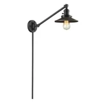 Innovations 1 Light Railroad Swing Arm Oiled Rubbed Bronze 237-OB-M5. Fixed Price $264.00.
