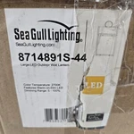 Sea Gull Lighting Conroe 1-LIGHT Weathered Copper Outdoor Wall Lantern 8714891S. Fixed Price $119.99.